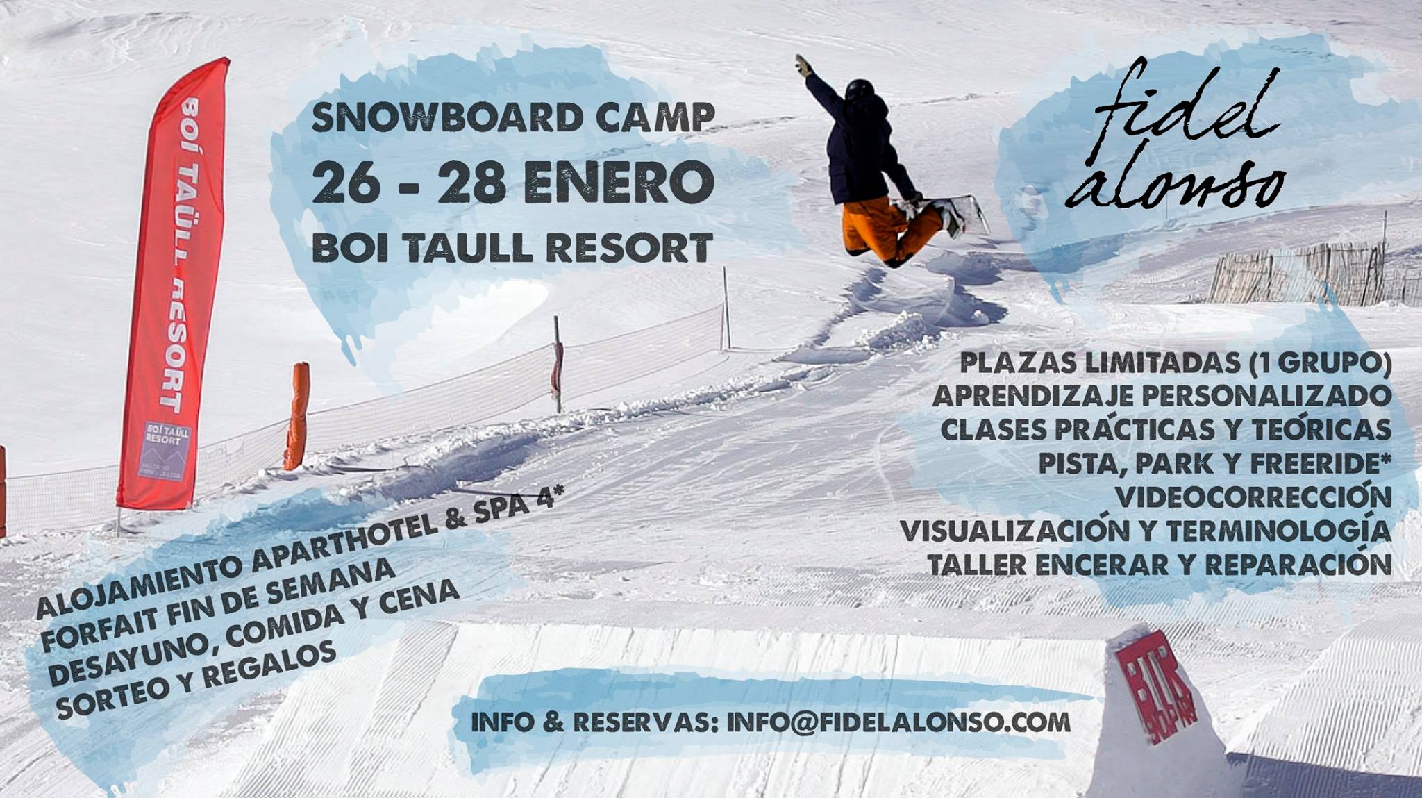 snowboard camp boi taull