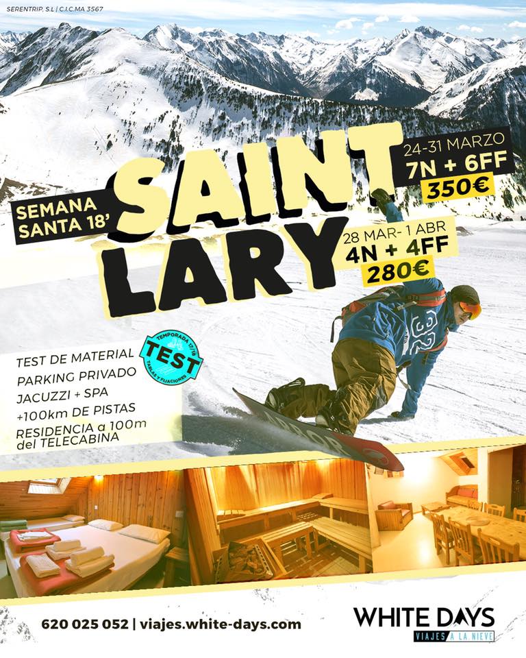 viaje white days saint lary