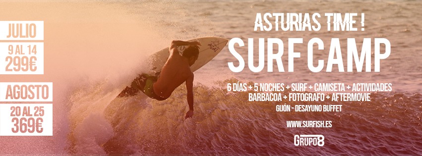 surf camp asturias