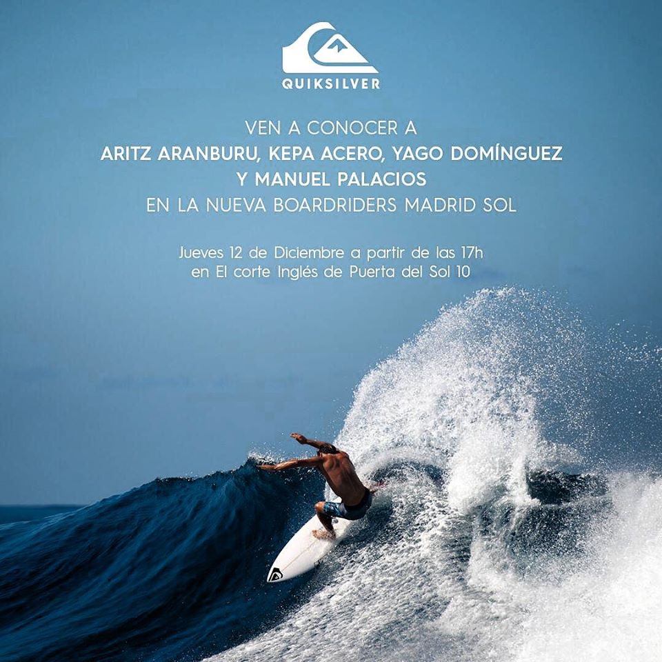 inauguracion quiksilver madrid
