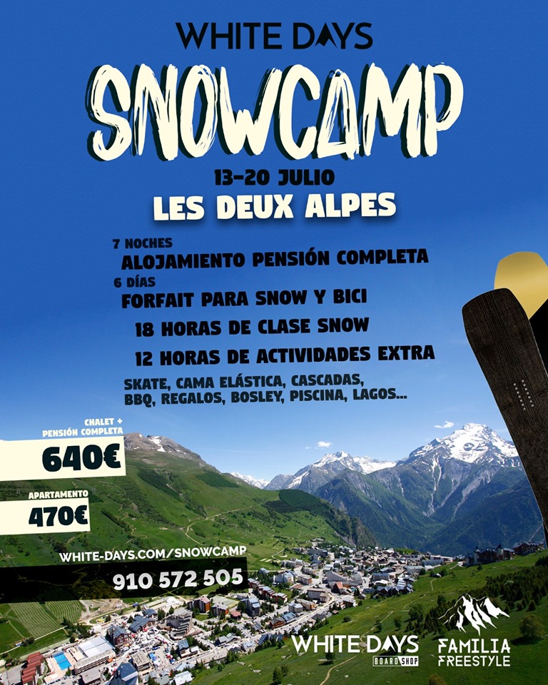 snow camp alpes