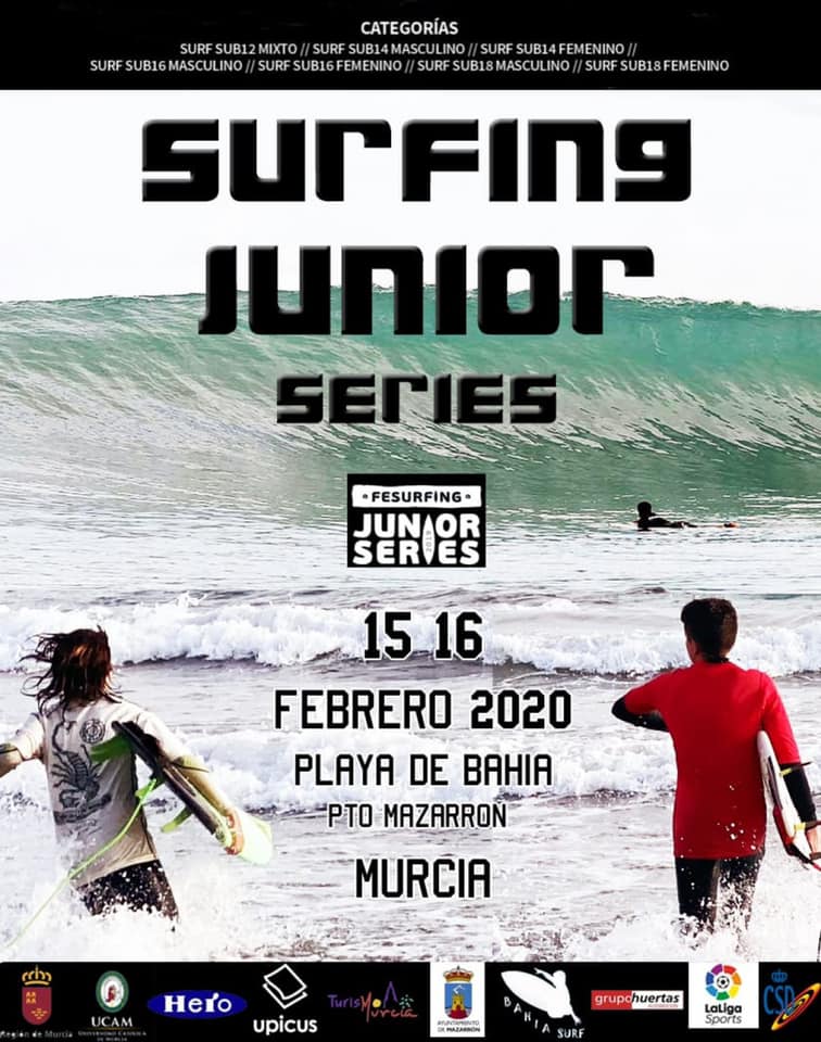 surfing junior mazarron
