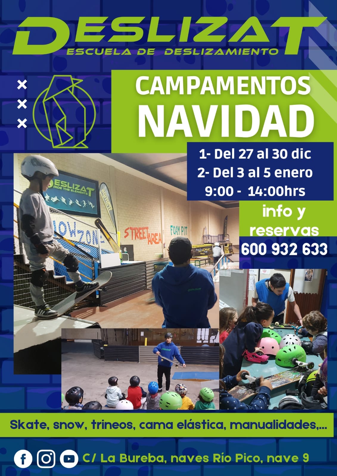 campamento navidad deslizat