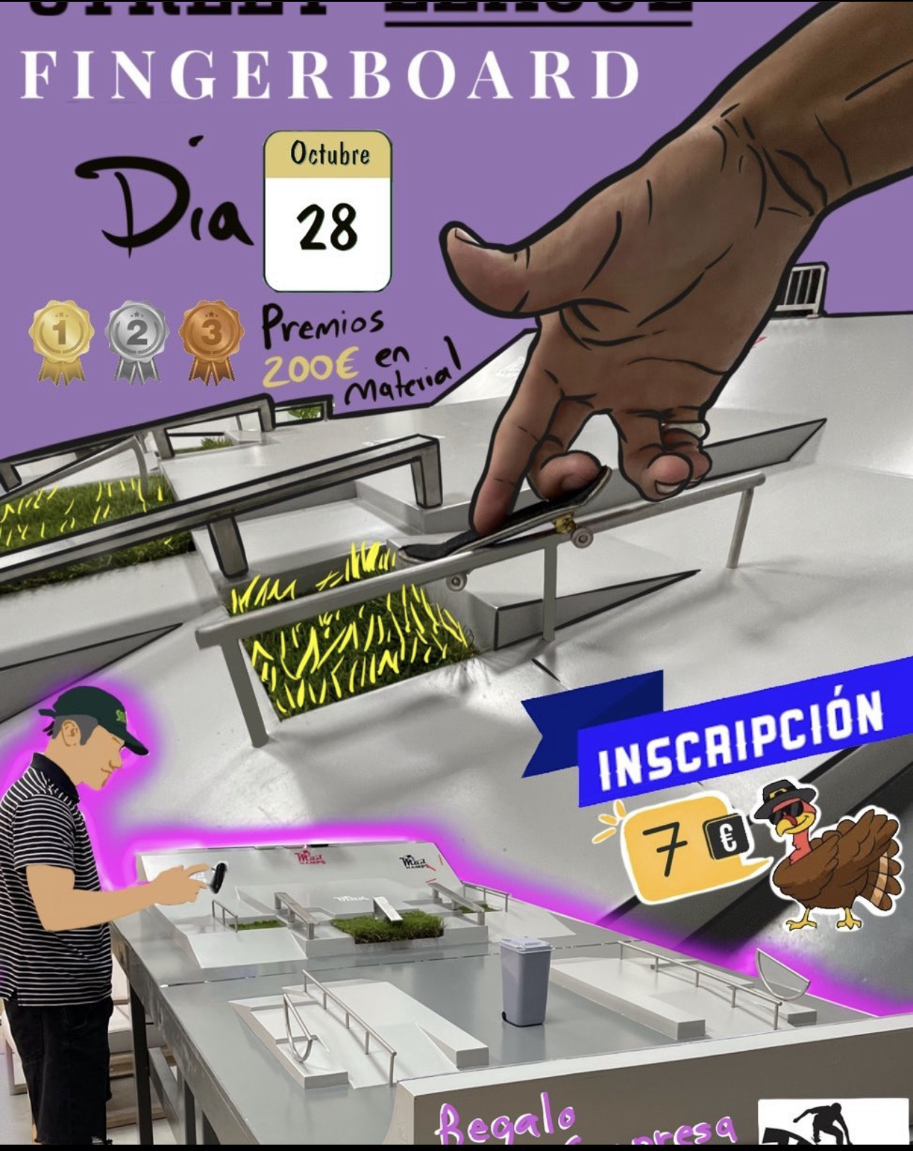 campeonato fingerboard madrid