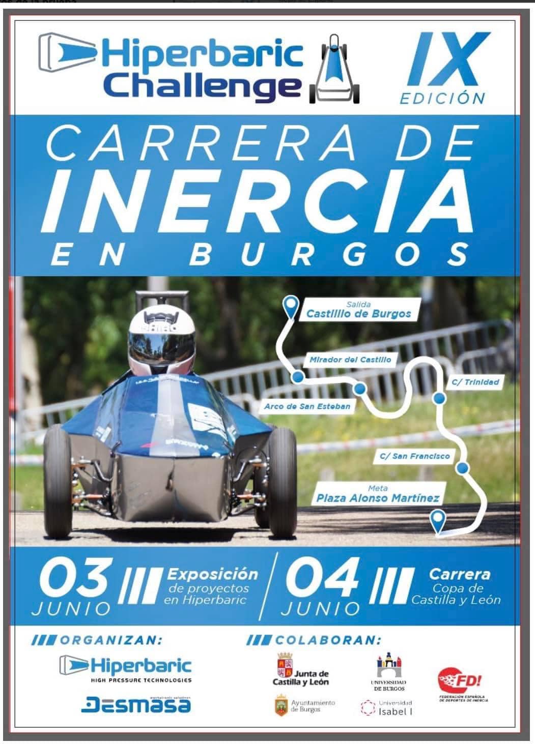 carrera inercia