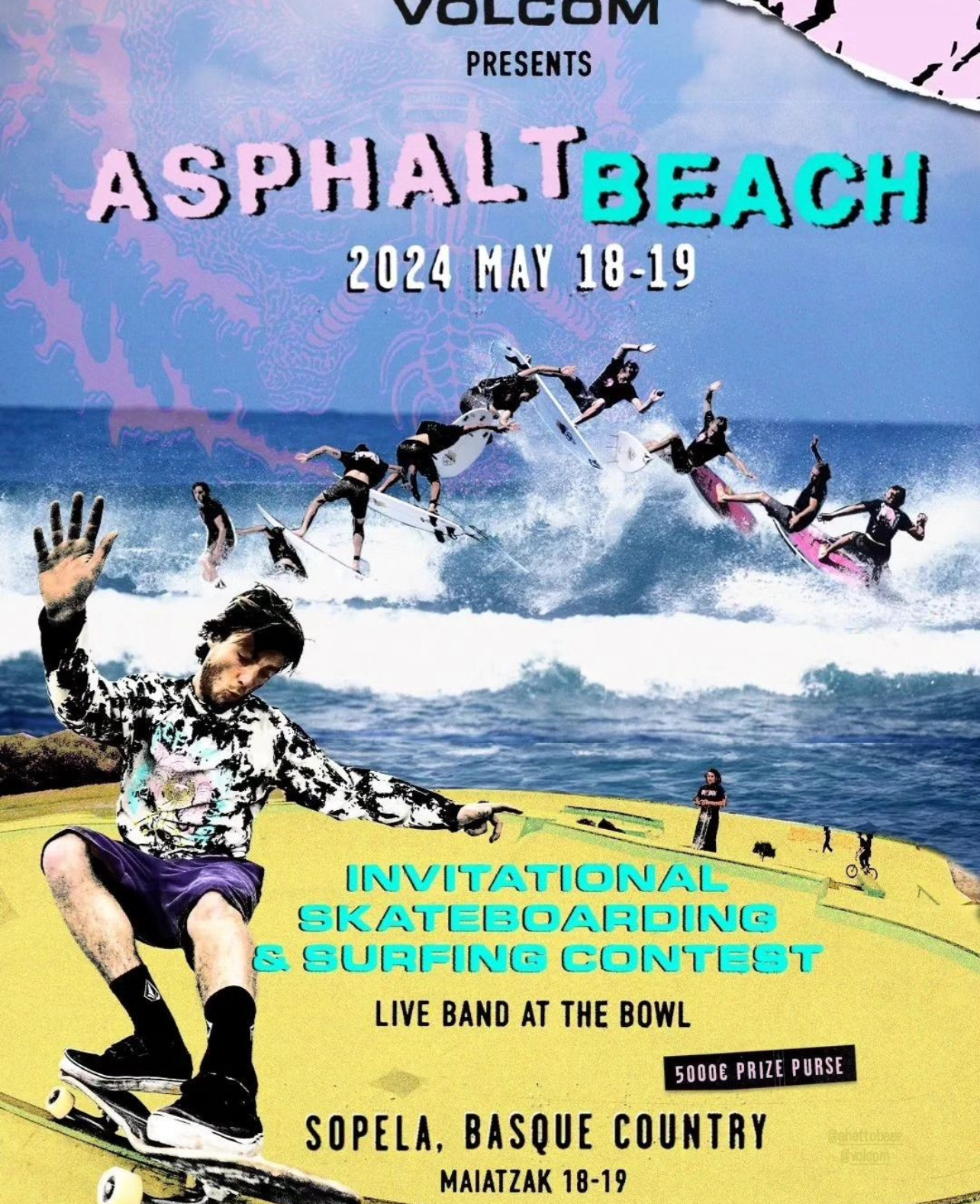 campeonato skate surf sopela