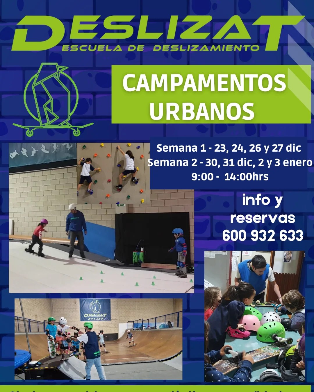 deslizat campamentos urbanos