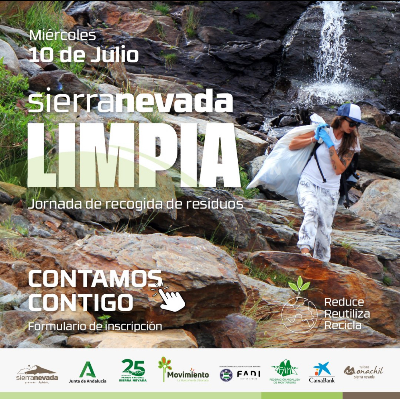 jornada limpieza sierra nevada