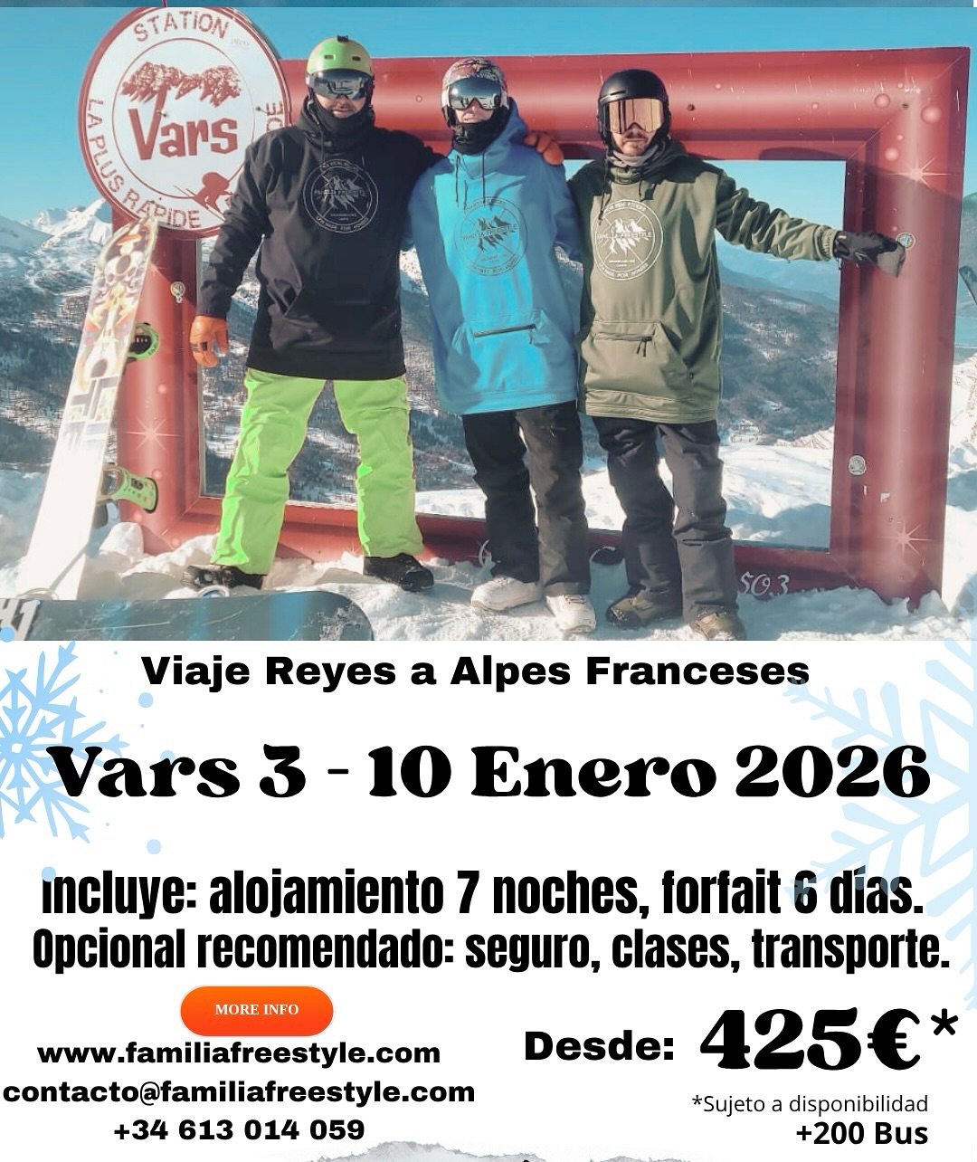 viaje vars familia freestyle