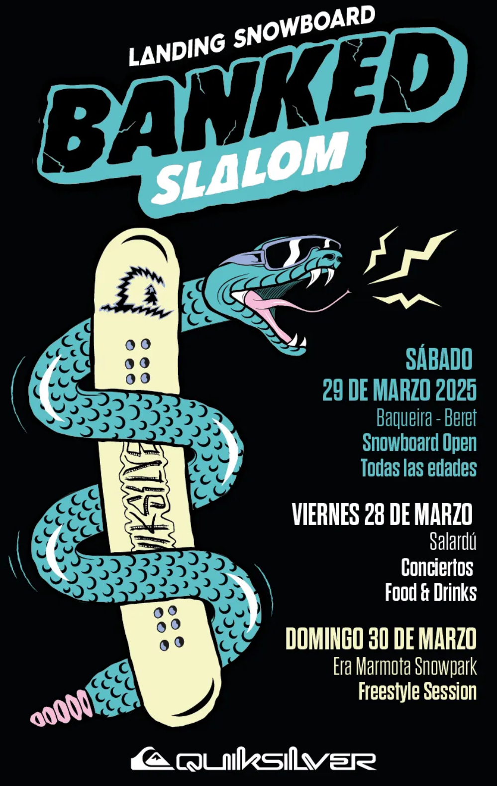 banked slalom baqueira