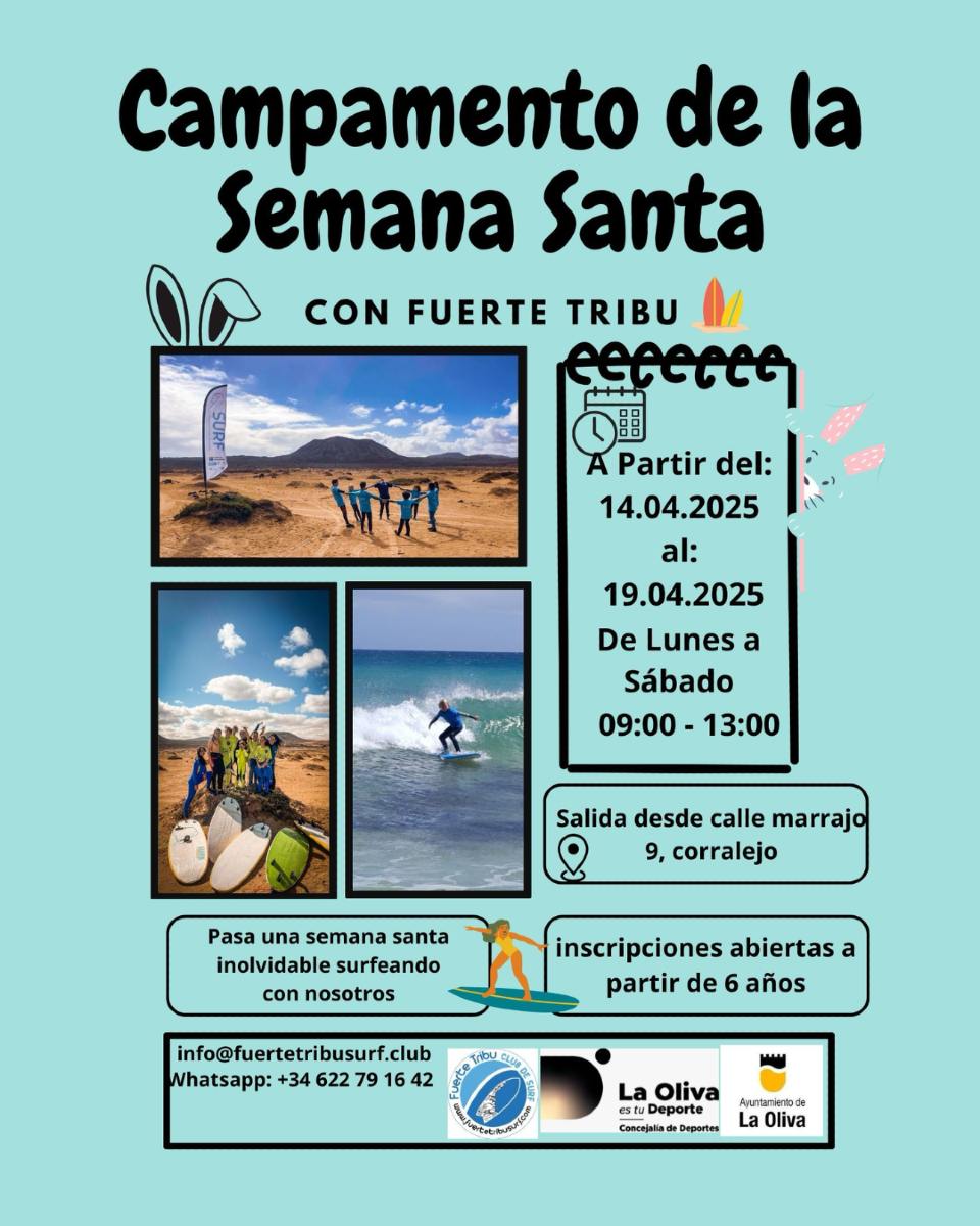 campamento semana santa fuerte tribu