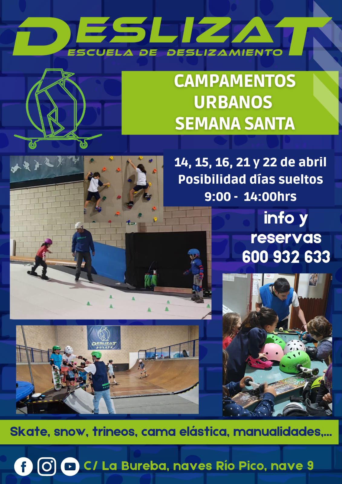 campamentos urbanos semana santa