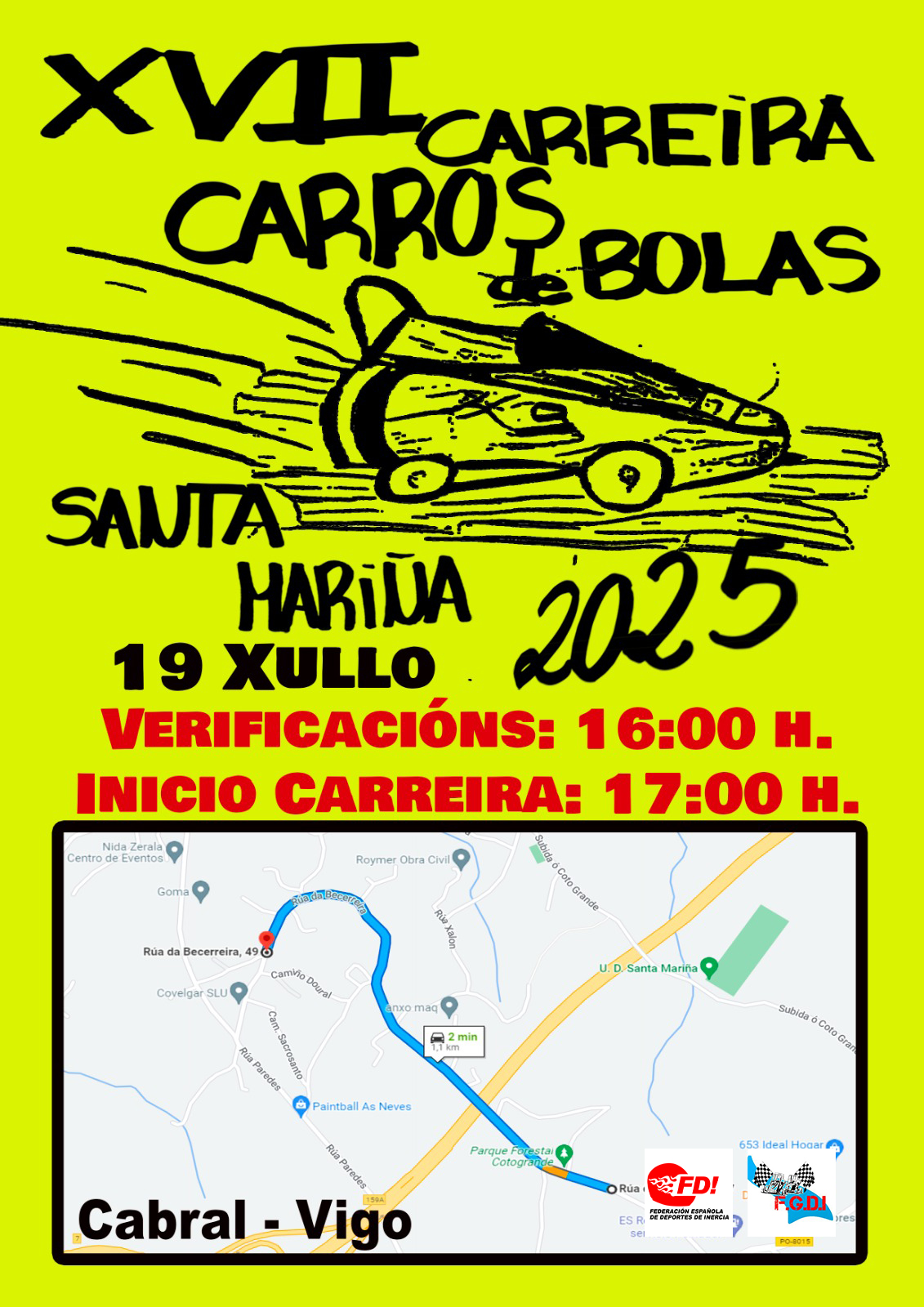 Carreira Carros de bolas