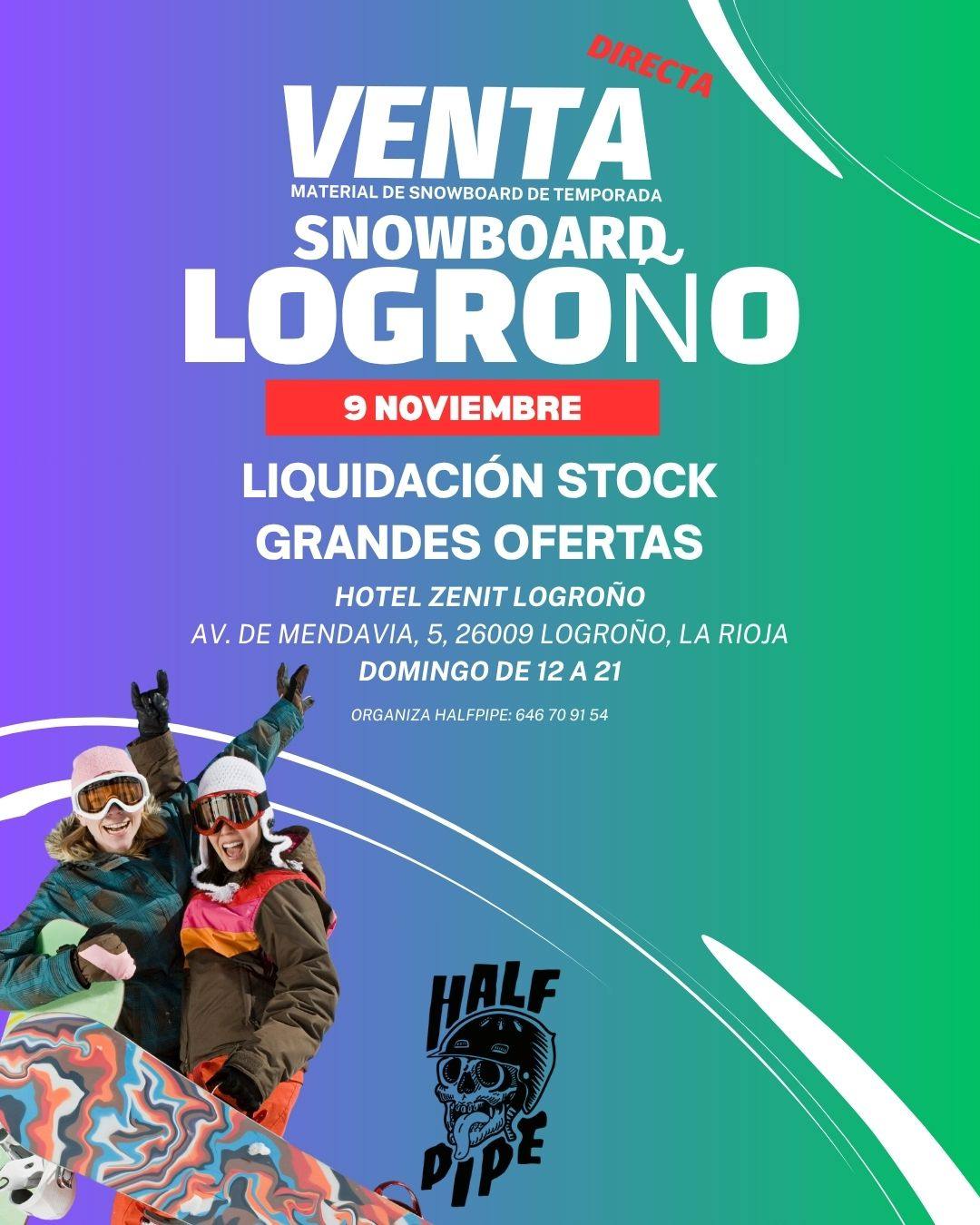 venta material snowboard logroño