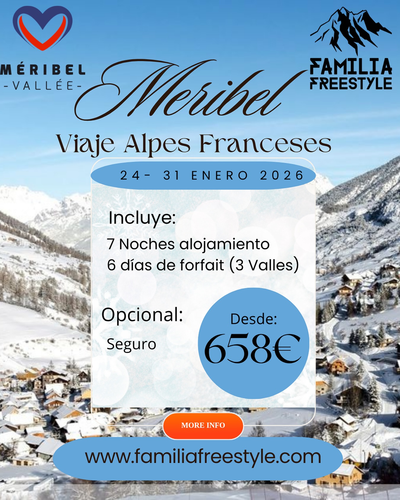 viaje a los alpes franceses familia freestyle