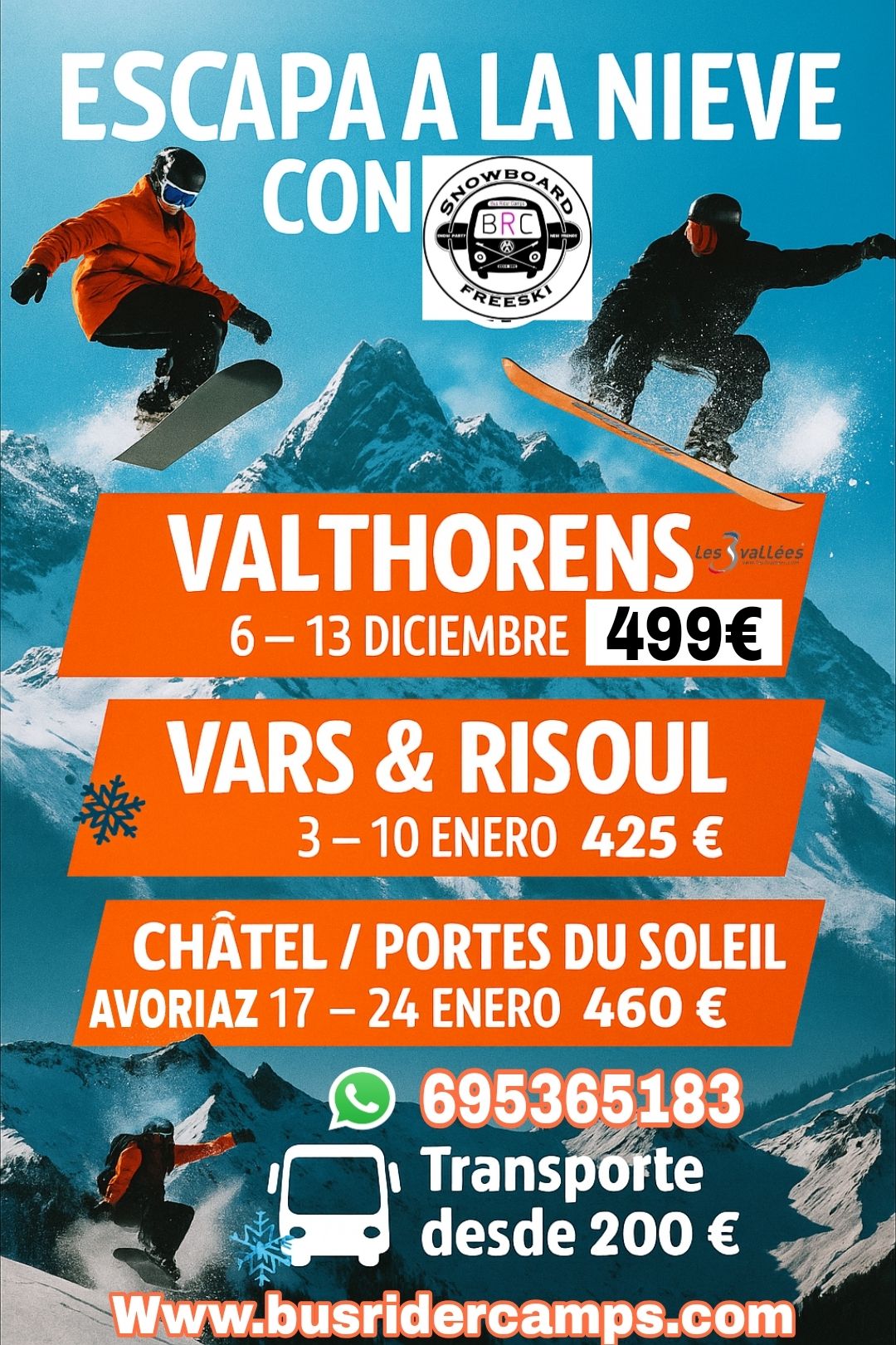 viajes brc camps