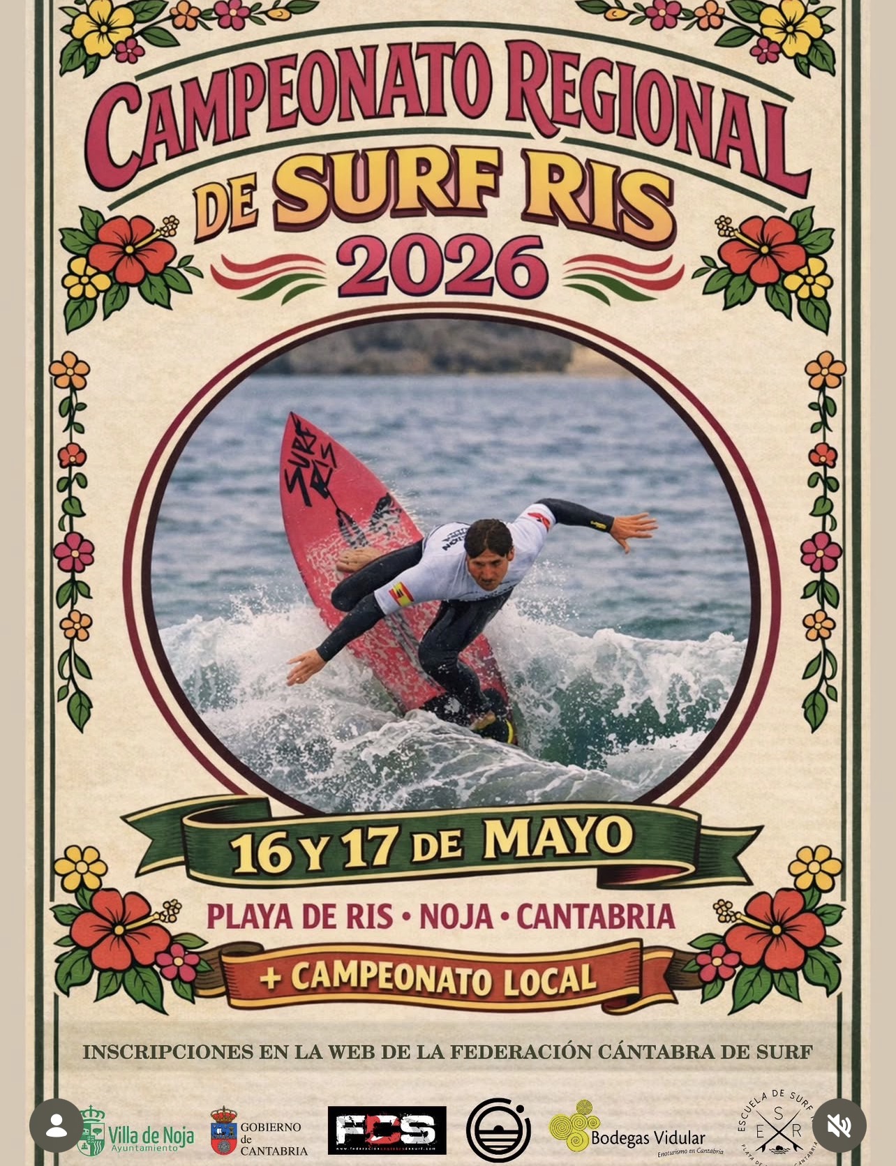 campeonato regional de surf ris