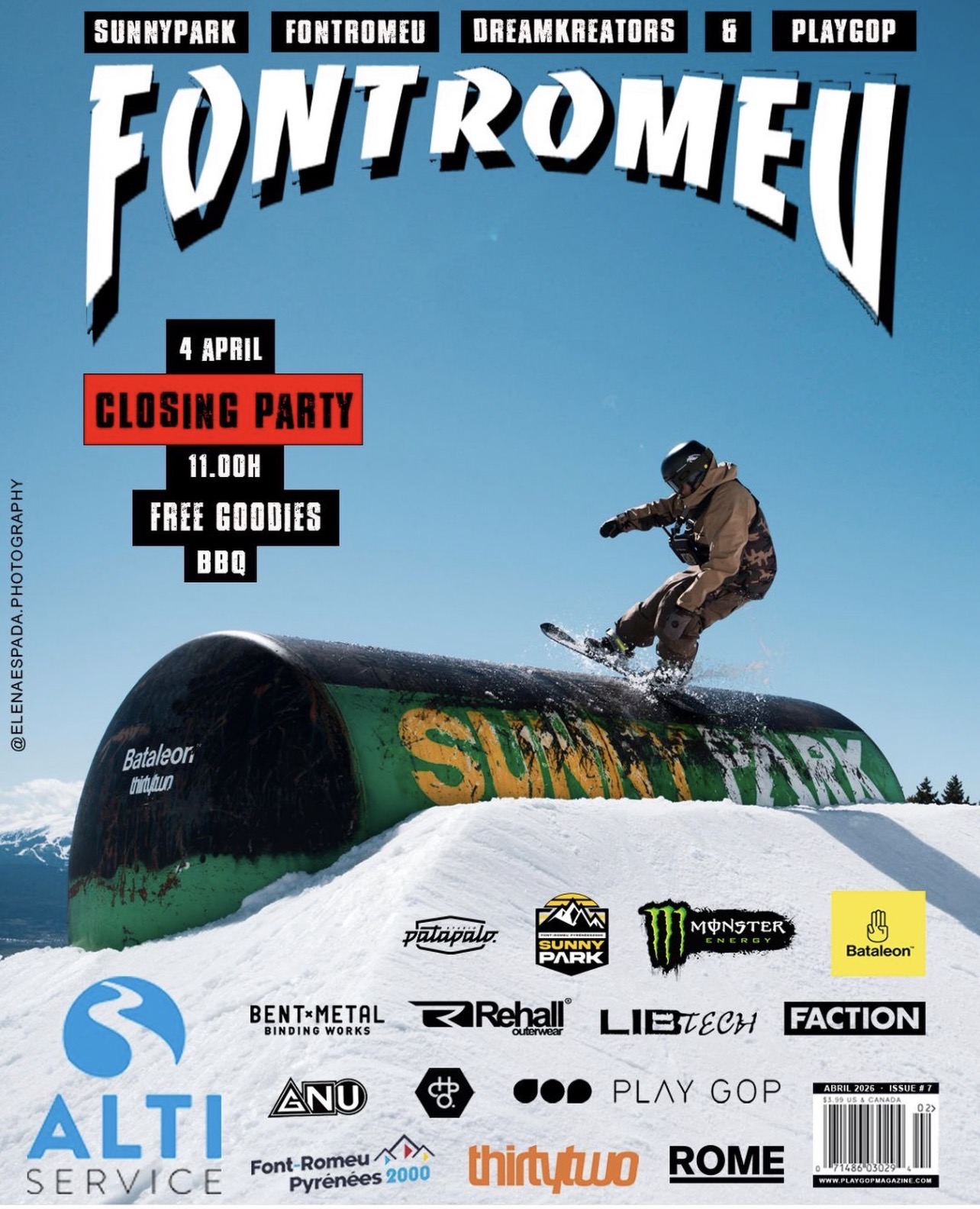 font romeu closing party