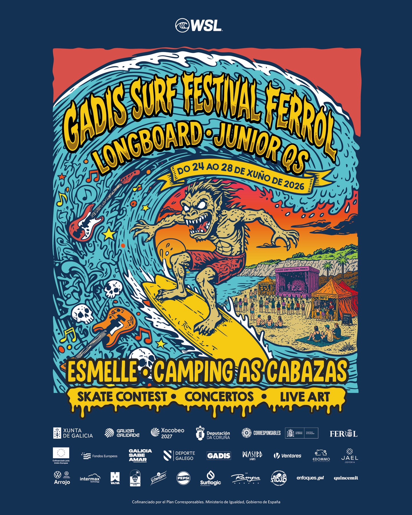 Gadis Surf festival Ferrol