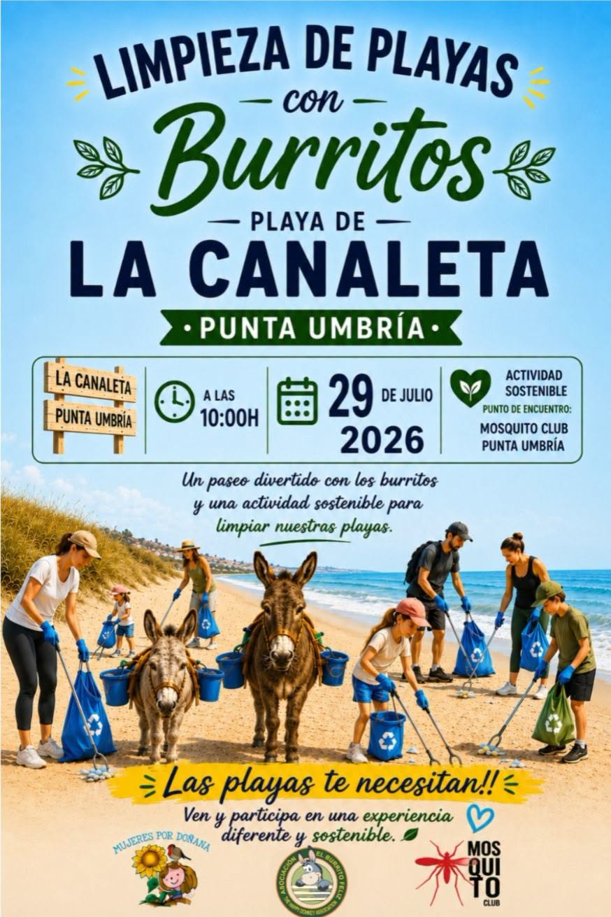 limpieza playa punta umbria